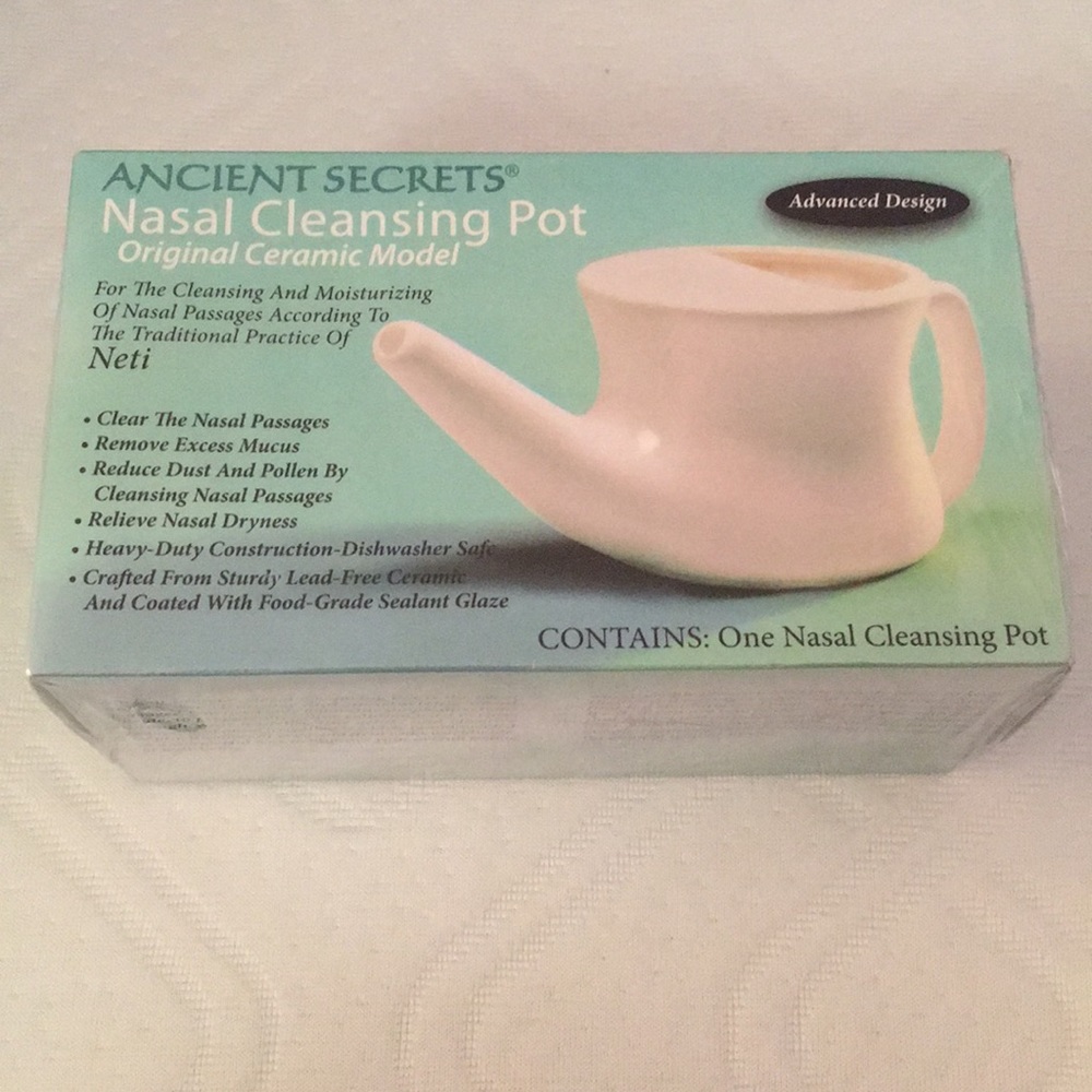 NWOT Ceramic Neti Pot